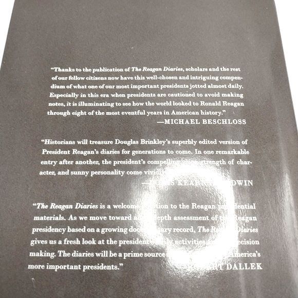 "The Reagan Diaries: Ronald Reagan" Edited by Douglas Brinkley, Hardback - Picture 3 of 6